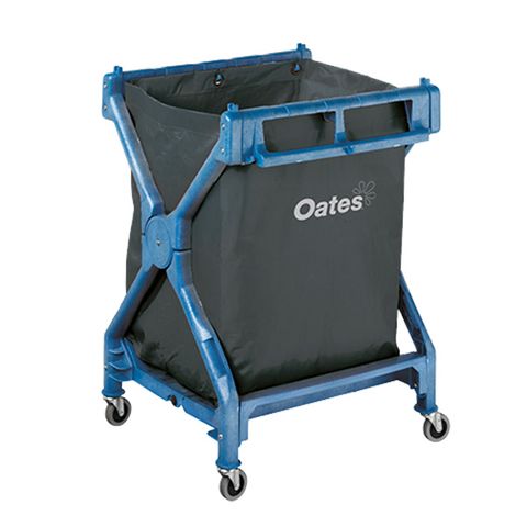 Oates Janitor Scissor Trolley W/Bag