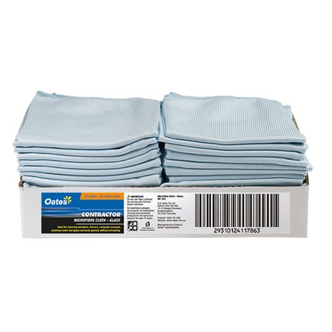 Oates Microfibre Contractor Glass Cloth / Each