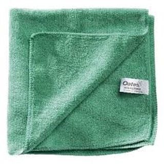 Oates Microfibre Cloth 40X40 Thick Green / 10Pk
