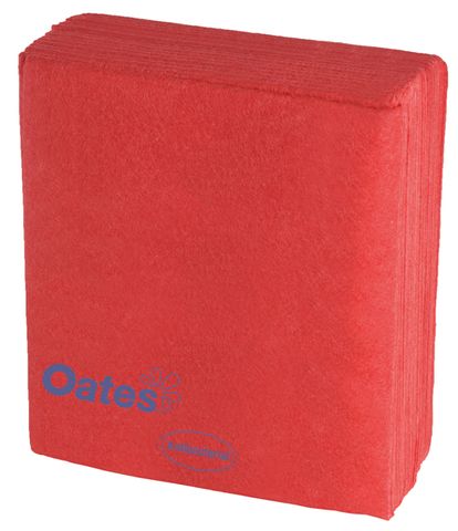 Oates Super Wipes Heavy Duty 38X40Cm Red / 20Pk