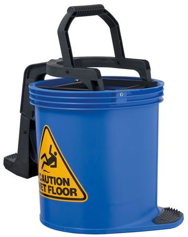 Oates Duraclean Wringer Bucket Blue 15Lt