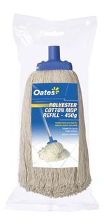 Oates Poly Cotton Mop Head 450Gm