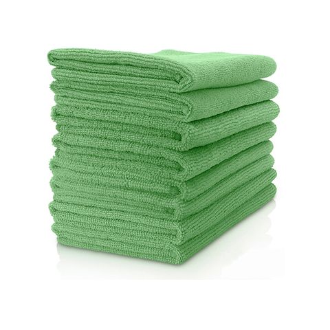 Oates Value Microfibre Cloths 35 X 35 Green / Each