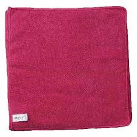 Oates Value Microfibre Cloths 35 X 35 Red / 10Pk
