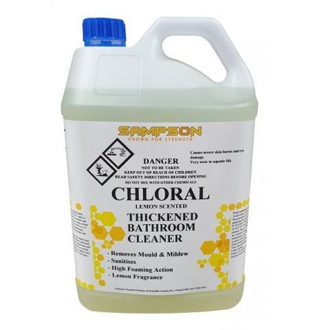 Chloral Chlorinated Alkaline Cleaner 5Lt