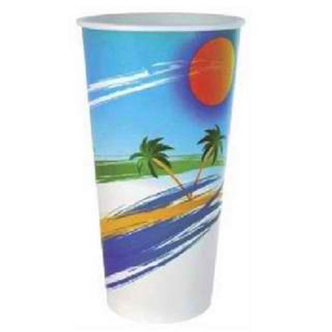 Capri 22Oz Paradiso Milkshake Cups / 1000