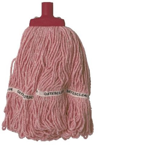 Oates Duraclean Round Cut Mop Head 350Gm Red