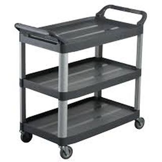 Oates Utility Cart Large 89 X 50 X 94.5 Charcoal