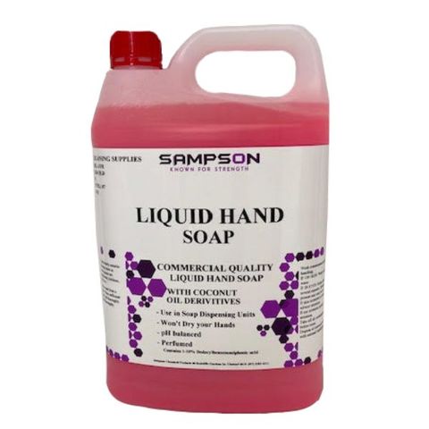 Eclipse Liquid Hand Soap 5Lt Pink Antibacterial