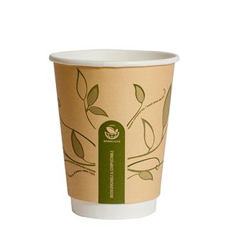 Enchoice Gallery Double Wall Coffee Cups 12Oz 500