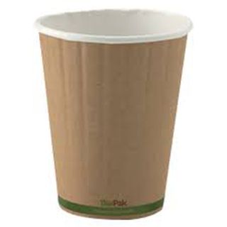 Coffee Cup Biodegradable & Compostable Single Wall Gallery Series Multi Colour 12oz /1000