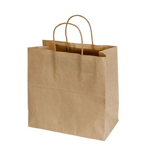 Carry Bag Kraft Twisted Handle Food Delivery /250