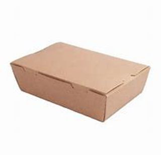 Lunch Box Kraft Pla Lined Heavy Board Medium /200