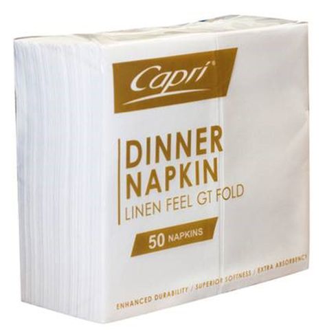 Linen Feel 3Ply Dinner Napkins / 250
