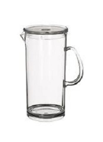 Global Wombat Jug/Pitcher & Lid 1.5Ltr Clear Poly
