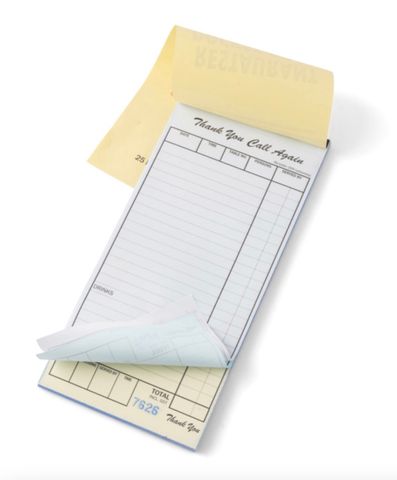 Triplicate 25 Sets/Book 200 X 93Mm