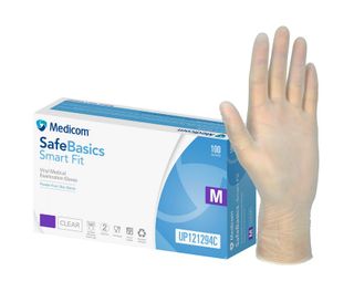 Gloves Safebasics Vinyl Powder Free Clear XL /200