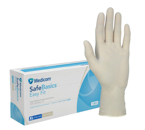 Gloves Latex Powdered Large /100