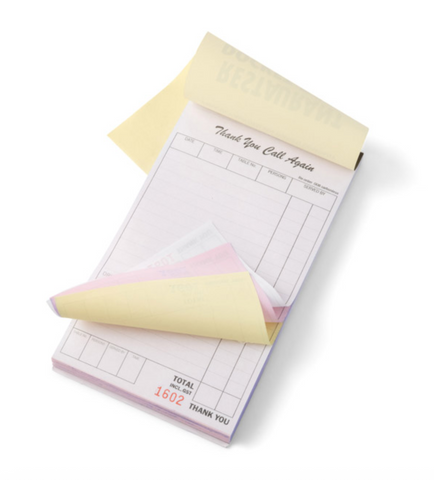 Medium Triplicate Docket Book
