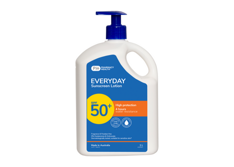 Sunscreen 1000ml 50+ Pump Bottle