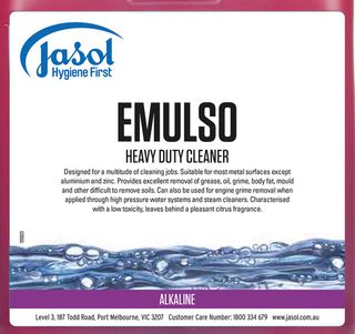 Jasol Emulso Hard Surface Cleaner 20Lt