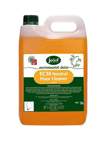 Jasol EC38 Neutral Floor & Surface Cleaner 5Lt