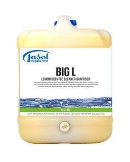 Jasol Big L Lemon Cleaner Sanitiser 20Lt