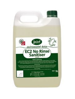 Jasol EC2 Sanitiser No Rinse 5Lt