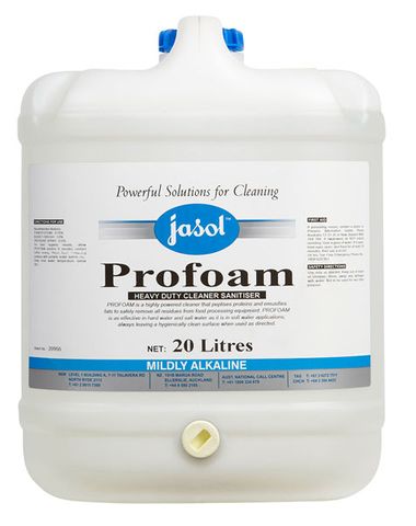 Jasol Profoam HD Alkaline Cleaner Sanitiser Quat