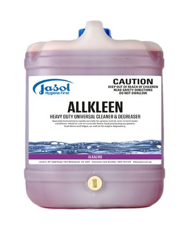 Jasol Allkleen Heavy Duty Cleaner Degreaser 20Lt