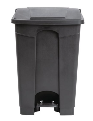 Jantex Kitchen Pedal Bin Black 45Lt