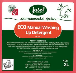 Jasol EC0 Manual Washing Detergent 2L / 3