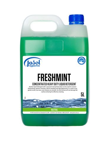 Jasol Freshmint Heavy Duty Liquid Detergent