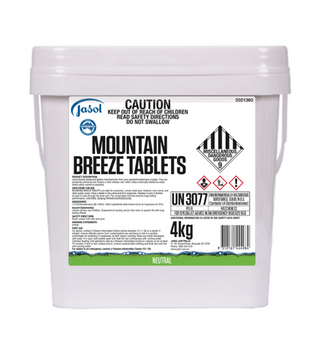 Jasol Mountain Breeze New Urinal Blocks 4Kg