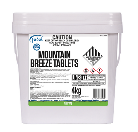 Jasol Mountain Breeze Urinal Blocks 10Kg