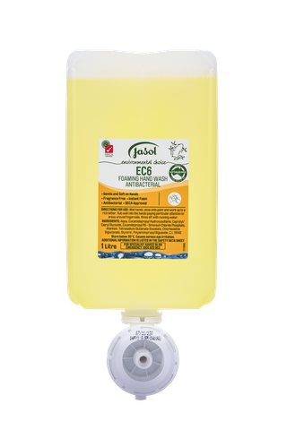 Jasol Brightwell EC6 Foaming Handwash AntiBac 1Lt /6