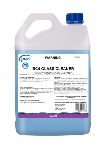 Jasol BC4 Glass Cleaner 20Lt