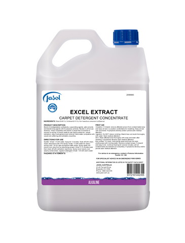Jasol Excel Carpet Shampoo Extract 5Lt