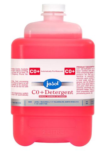 Jasol C0 Plus Detergent 2Lt / Ctn 3