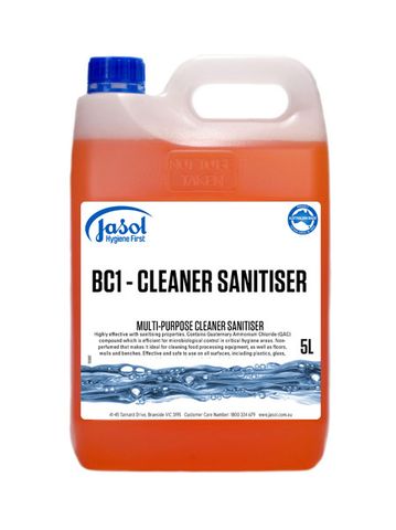 Jasol BC1 Cleaner Sanitiser 5Lt