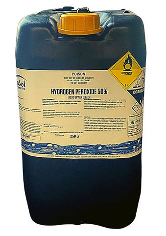 Jasol Hydrogen Peroxide 50% 25Kg