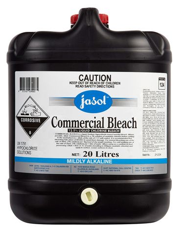 Jasol Commercial Bleach 20L
