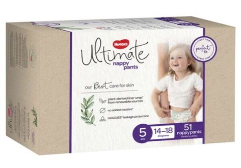 Huggies Ultimate Nappy Pants Pull Up Size 5/52