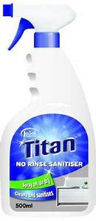 Jasol Titan No Rinse Sanitiser RTU 500Ml