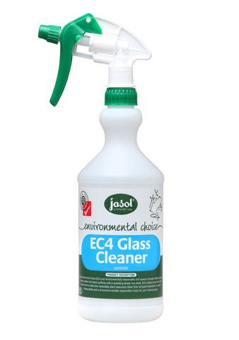 Jasol Printed Spray Bottle To Suit EC4 Glass Cleaner (Trigger Sold Separately)