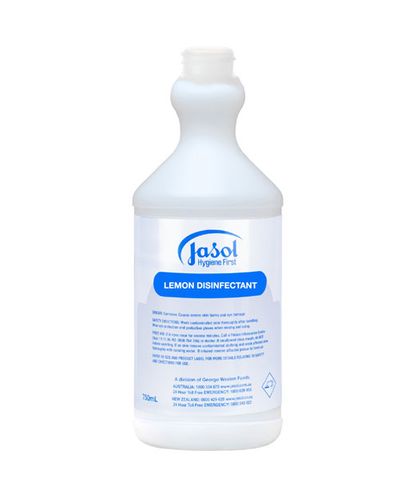 Jasol Printed Spray Bottle Lemon Disinfectant 750M