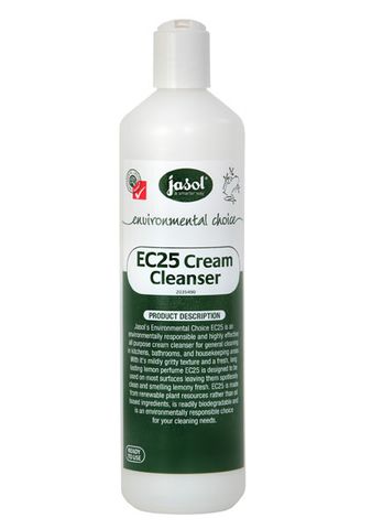 Jasol EC25 Cream Cleanser Printed Bottle