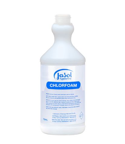 Jasol Chlorfoam Printed Jetspray Bottle 750Ml