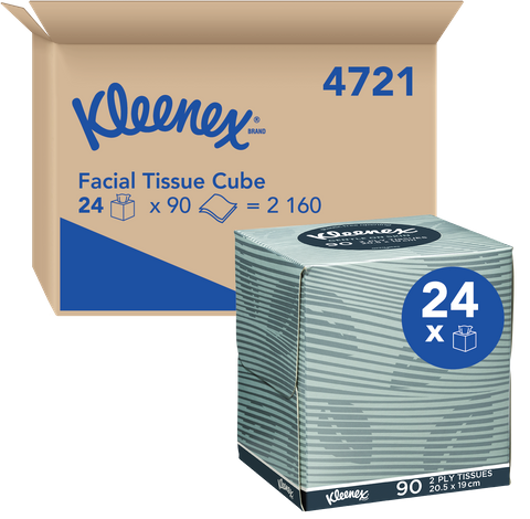 Kleenex Facial Tissue 2Ply 90S / 24