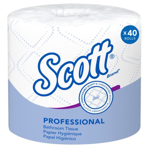 Scott Toilet Tissue 2Ply 605Sh / 40